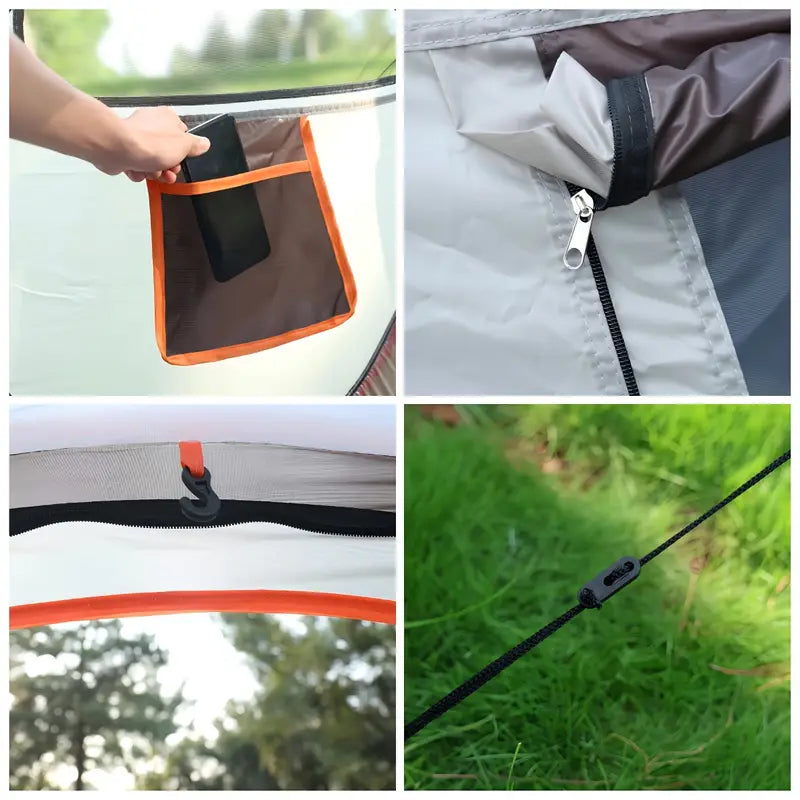 Family Pop-Up Camping Tent – Easy Setup, Portable Outdoor Shelter