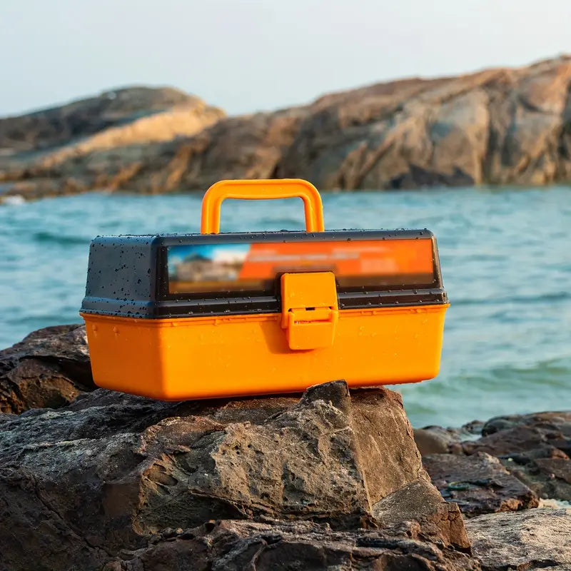 415pcs Fishing Tackle Box Set – Complete Bass Kit - Echo Leaf