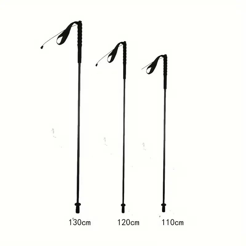 2 - Pack Carbon Fiber Trekking Poles - Lightweight & Adjustable for Hiking - Echo Leaf