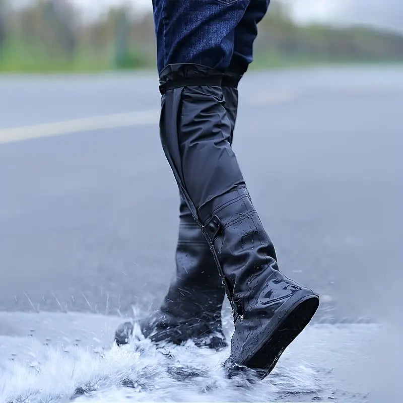 Durable Waterproof Boot Covers – Non-Slip for Hiking & Fishing - Echo Leaf