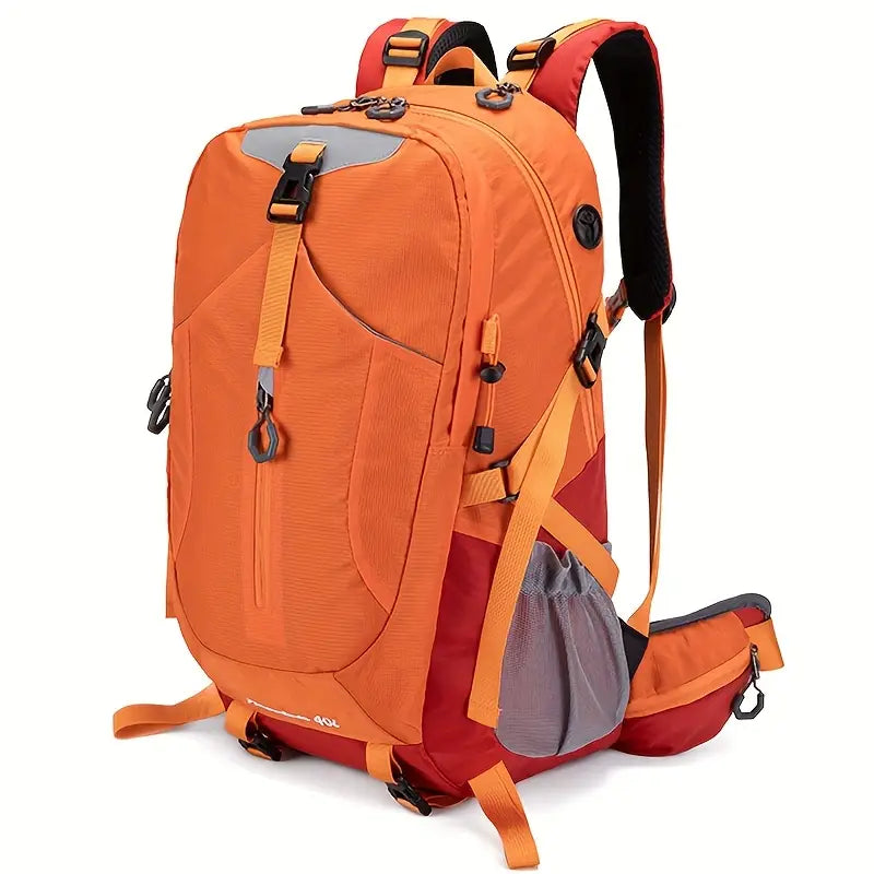 40L Lightweight Hiking Backpack – Durable Unisex Travel Bag with Multiple Pockets - Echo Leaf