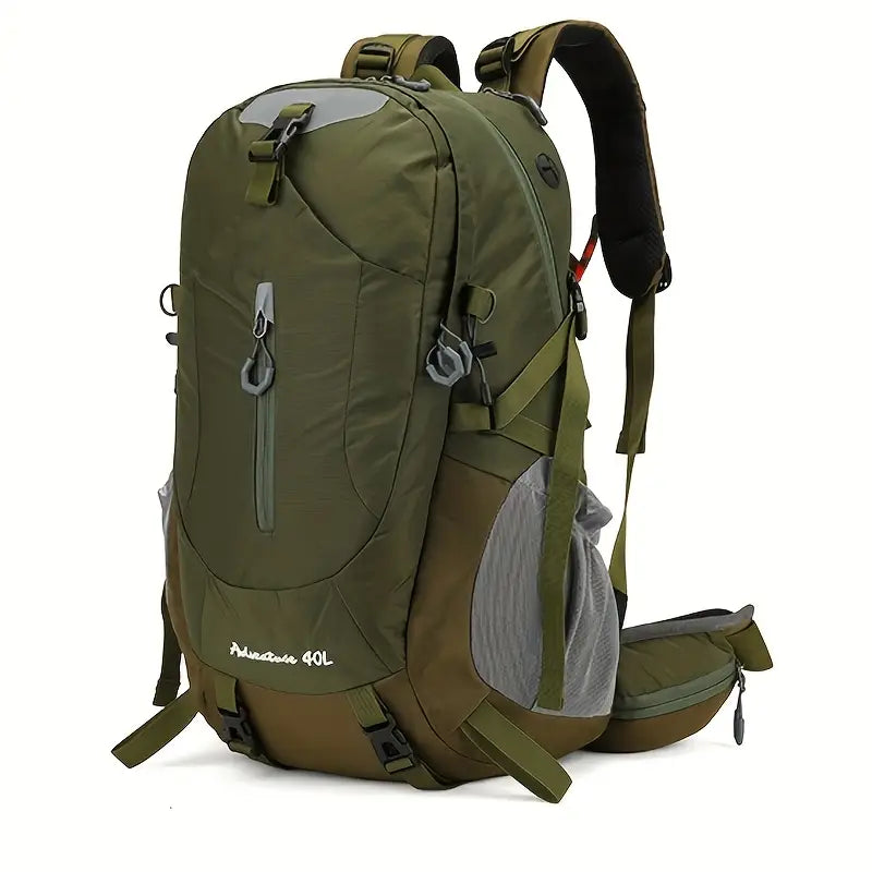 40L Lightweight Hiking Backpack – Durable Unisex Travel Bag with Multiple Pockets - Echo Leaf