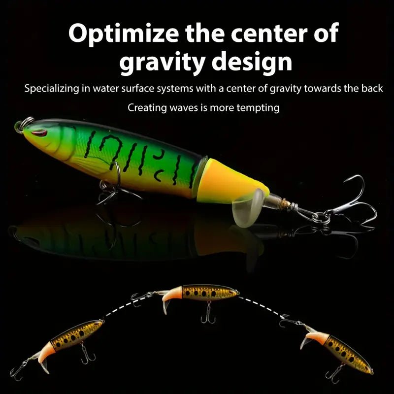 5/10pcs Artificial Fishing Lures with Hooks – Realistic Outdoor Fishing Accessories - Echo Leaf