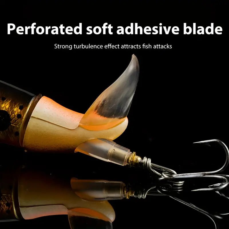 5/10pcs Artificial Fishing Lures with Hooks – Realistic Outdoor Fishing Accessories - Echo Leaf