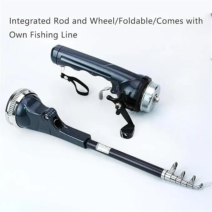 EasyFish Folding Rod – Portable Telescopic Fishing Pole