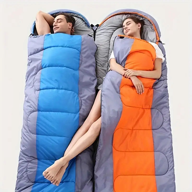 Winter Sleeping Bag with Hood – Camping Essential
