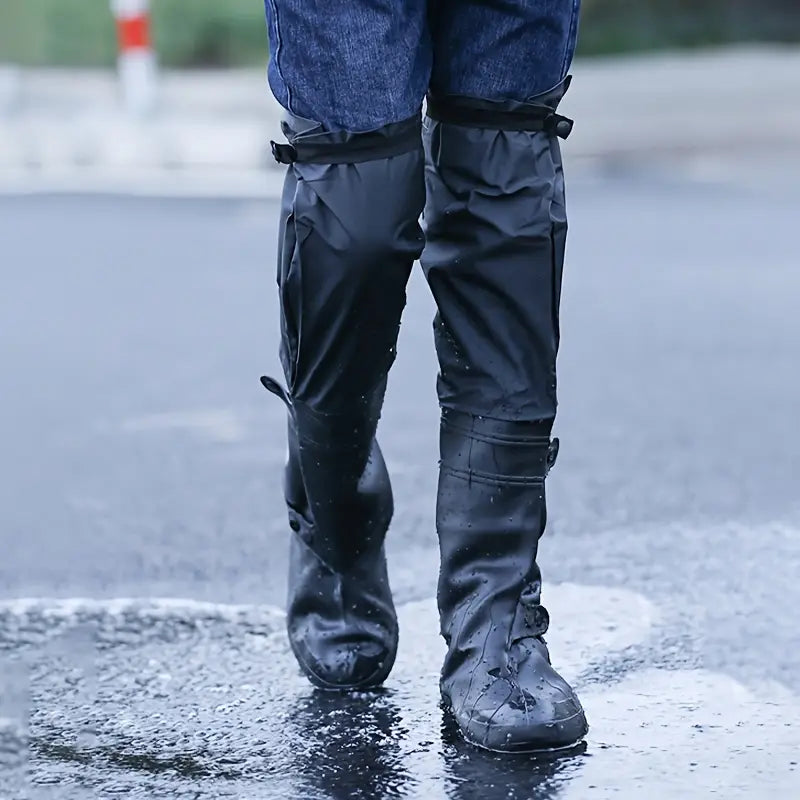 Durable Waterproof Boot Covers – Non-Slip for Hiking & Fishing - Echo Leaf