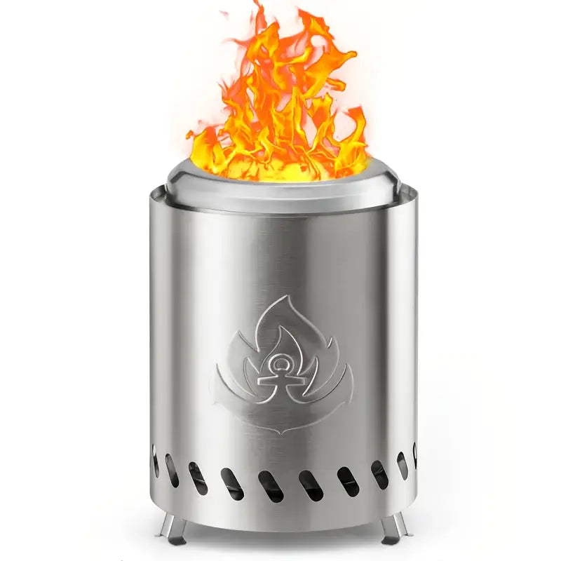 Portable Tabletop Fire Pit – Mini Outdoor Stove for Patio & Camping - Echo Leaf