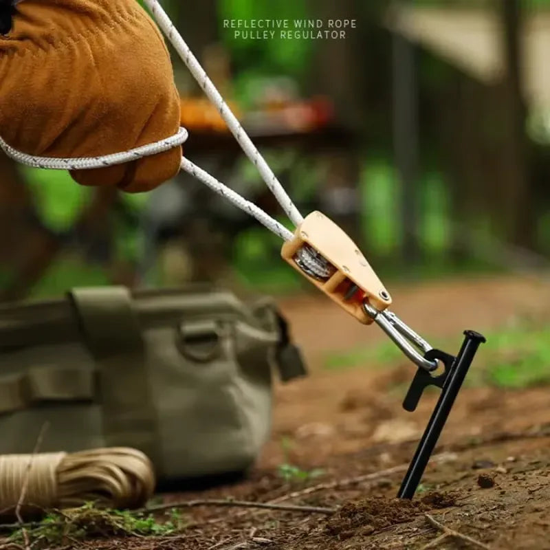 13ft Heavy-Duty Windproof Rope – Camping & Hiking Use