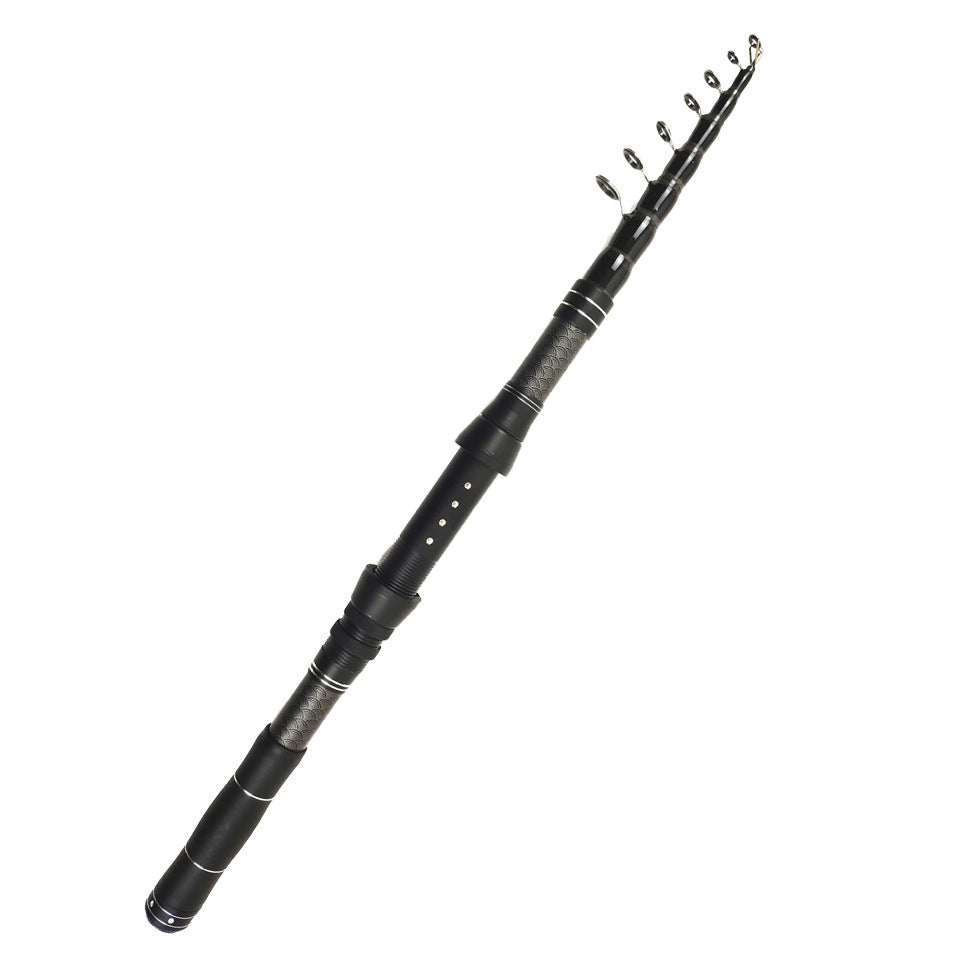 Compact Telescopic Lure Rod Set – Carbon Fiber Sea Fishing Combo