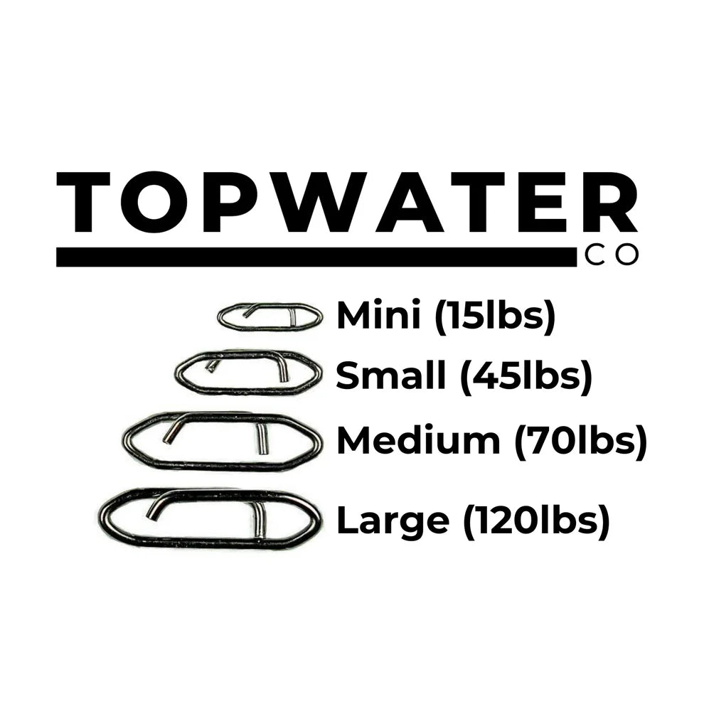 Top-notch high-strength fishing line clamp