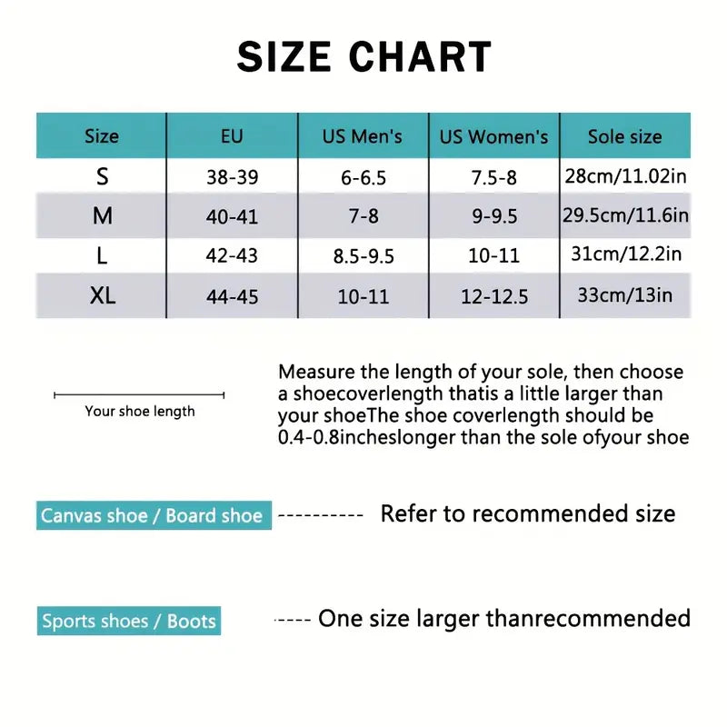 Durable Waterproof Boot Covers – Non-Slip for Hiking & Fishing - Echo Leaf