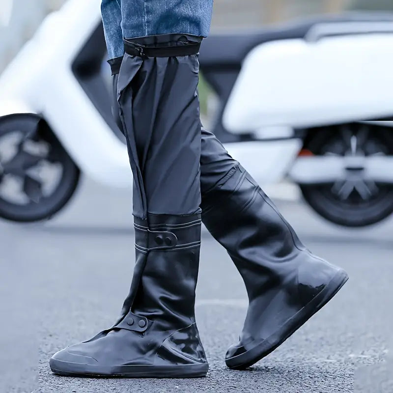 Durable Waterproof Boot Covers – Non-Slip for Hiking & Fishing