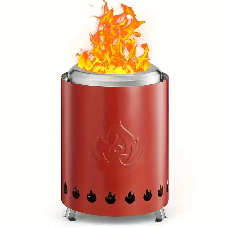Portable Tabletop Fire Pit – Mini Outdoor Stove for Patio & Camping - Echo Leaf