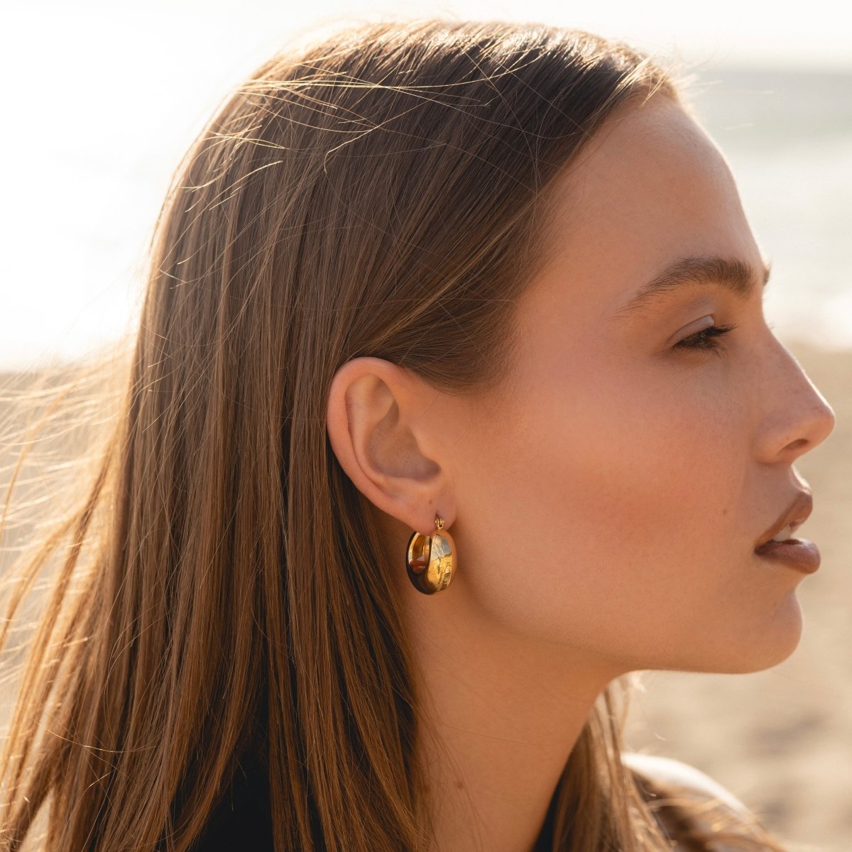 Bubble Hoops - Echo Leaf