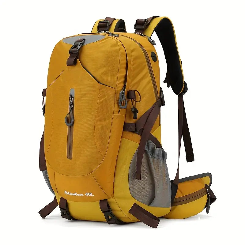 40L Lightweight Hiking Backpack – Durable Unisex Travel Bag with Multiple Pockets - Echo Leaf