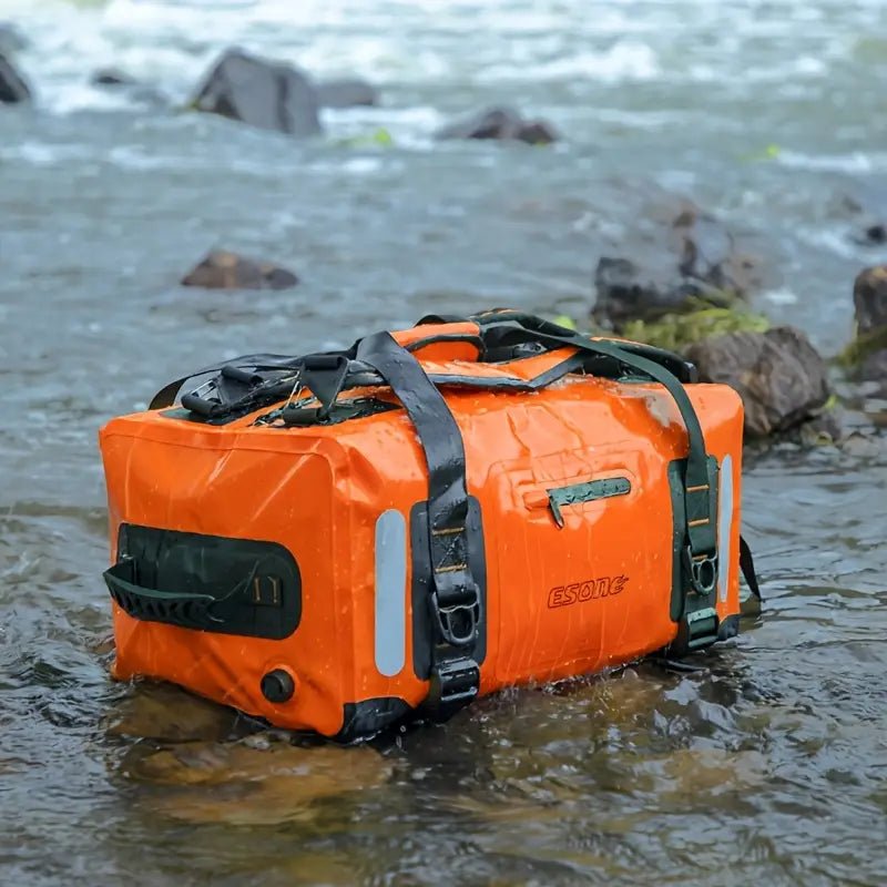 Dry Bag Backpack for Kayaking, Camping & Travel – Waterproof, Durable Outdoor Backpack - 50L - Echo Leaf