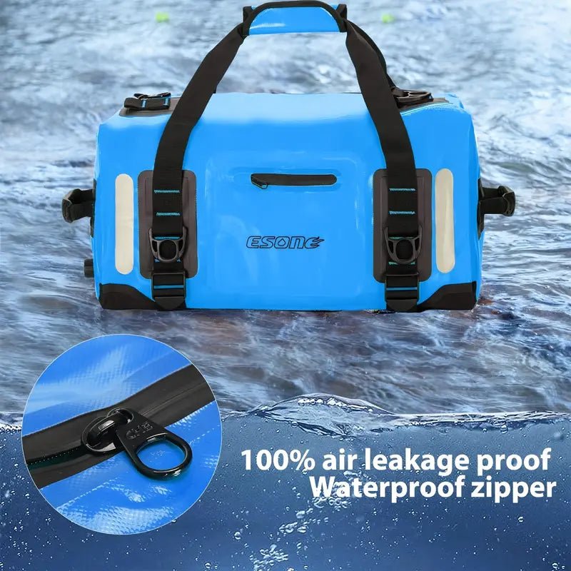 Dry Bag Backpack for Kayaking, Camping & Travel – Waterproof, Durable Outdoor Backpack - 50L - Echo Leaf