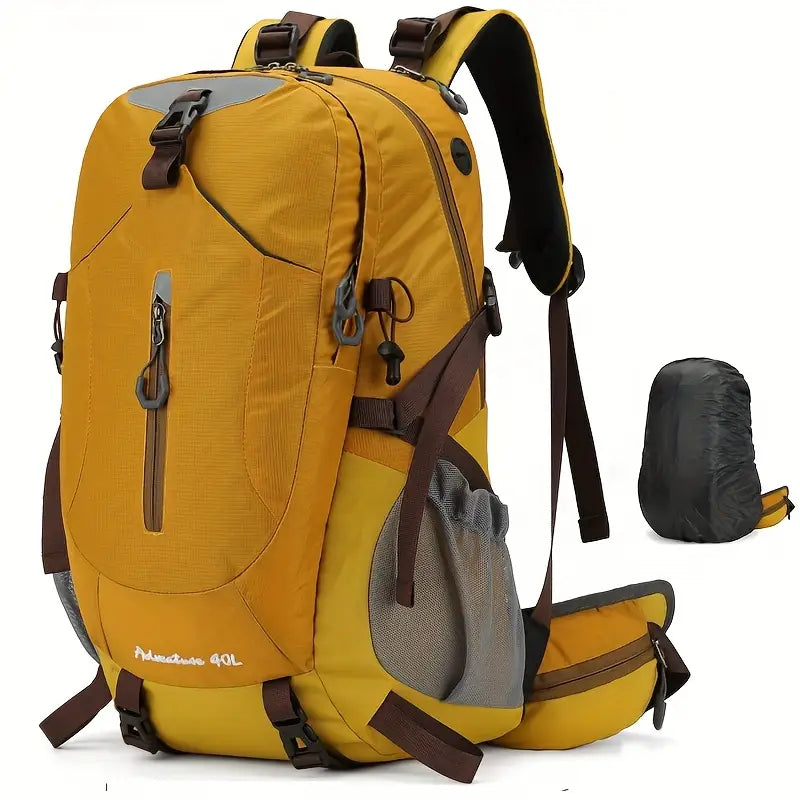 40L Lightweight Hiking Backpack – Durable Unisex Travel Bag with Multiple Pockets - Echo Leaf