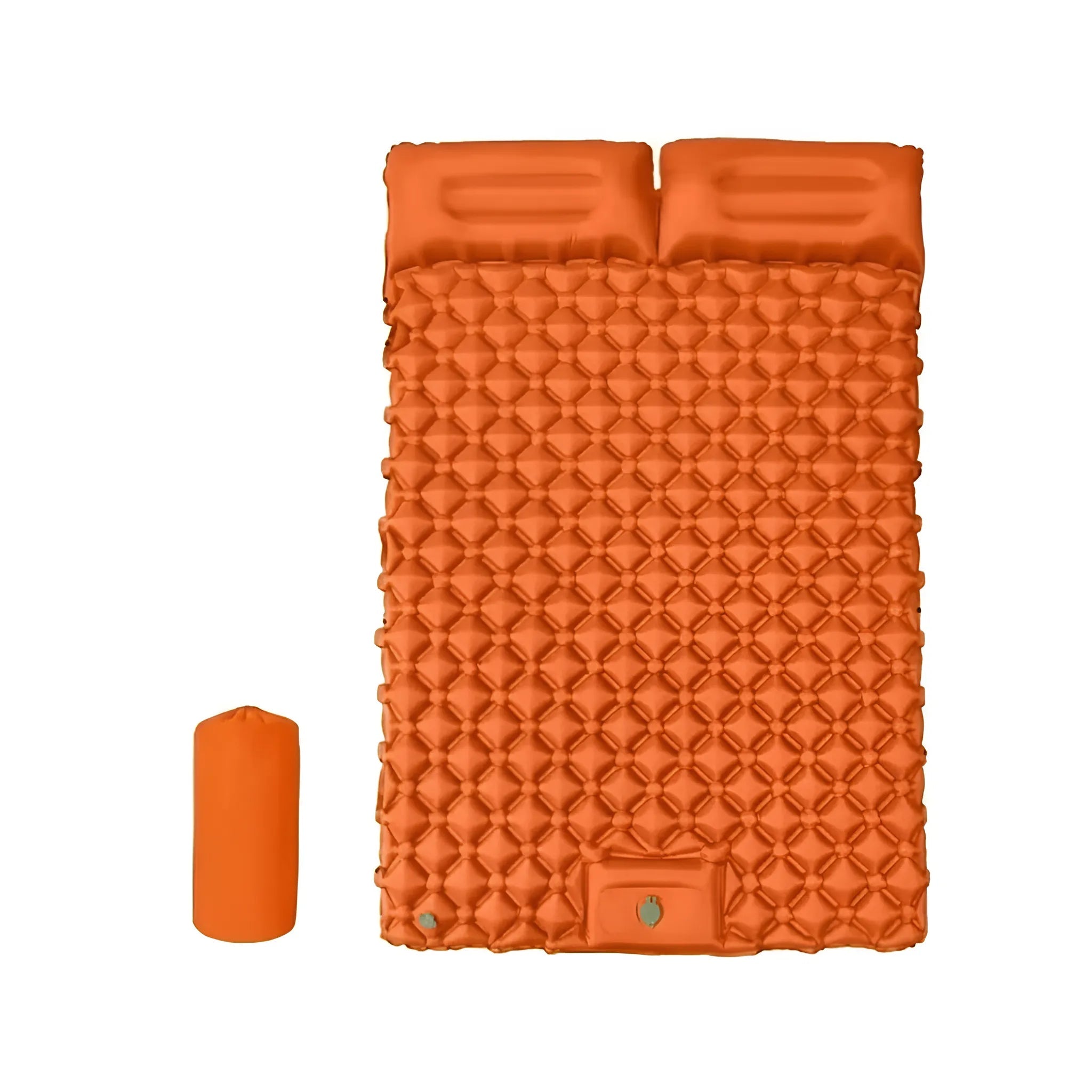 Extra large and ultra - light self - inflating camping mat with built - in pump - Echo Leaf