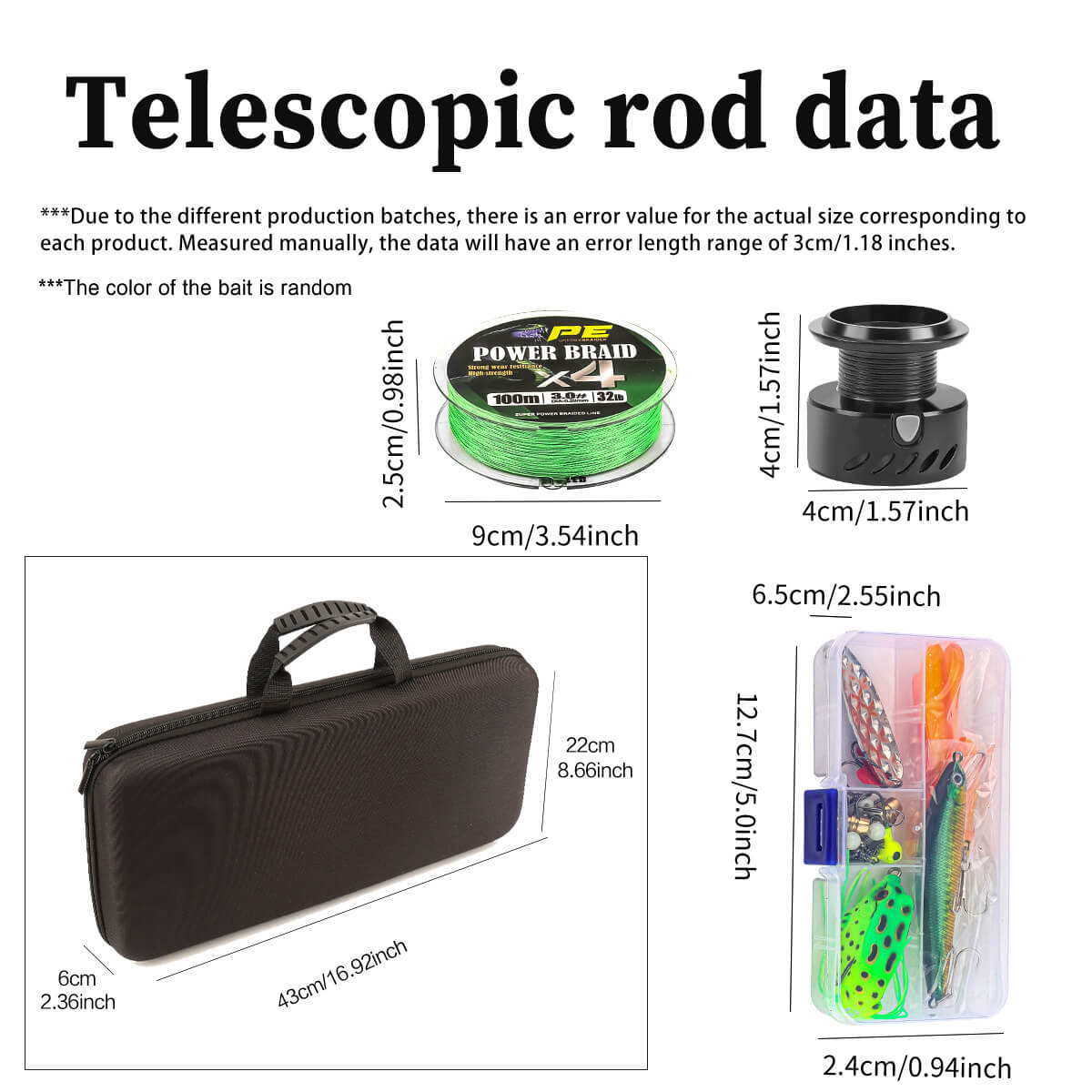 Carbon Lure Fishing Rod Set - High-Performance, Lightweight, Durable Gear - Echo Leaf