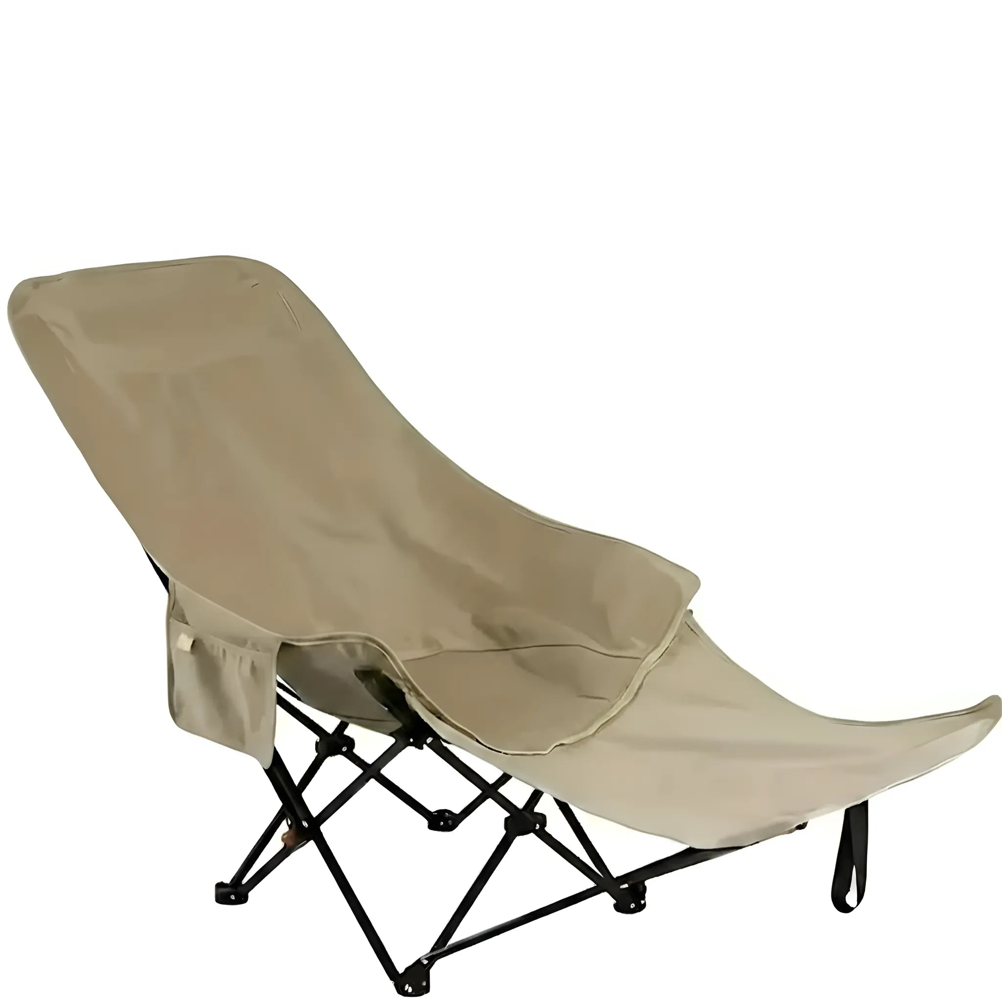 Portable Moon Chair with Lumbar Support for Ultimate Outdoor Comfort - Echo Leaf