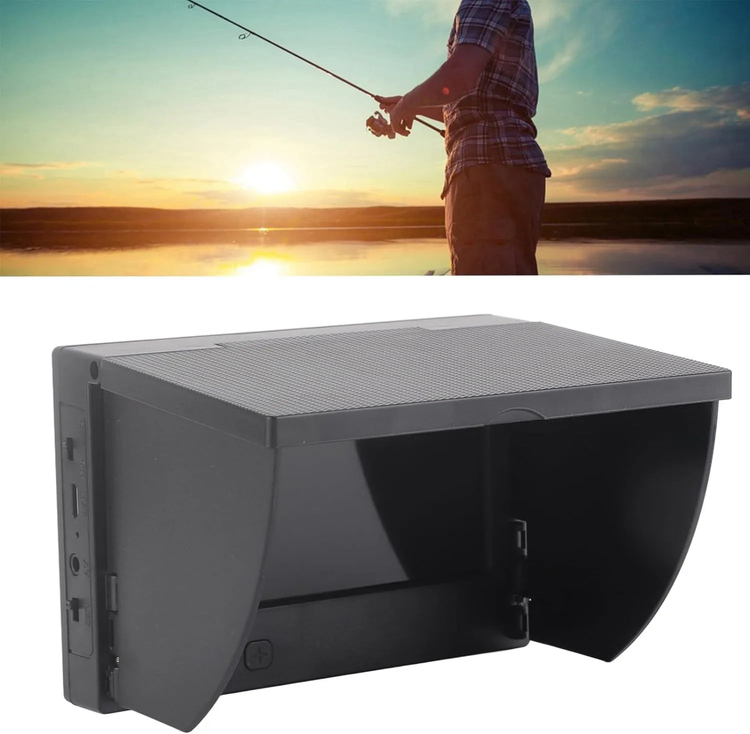 Portable Underwater Fishing Camera with 4.3" LCD Monitor - Echo Leaf