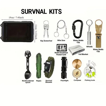 Survival Gear Set – Portable Outdoor Adventure Kit for Camping & Hiking