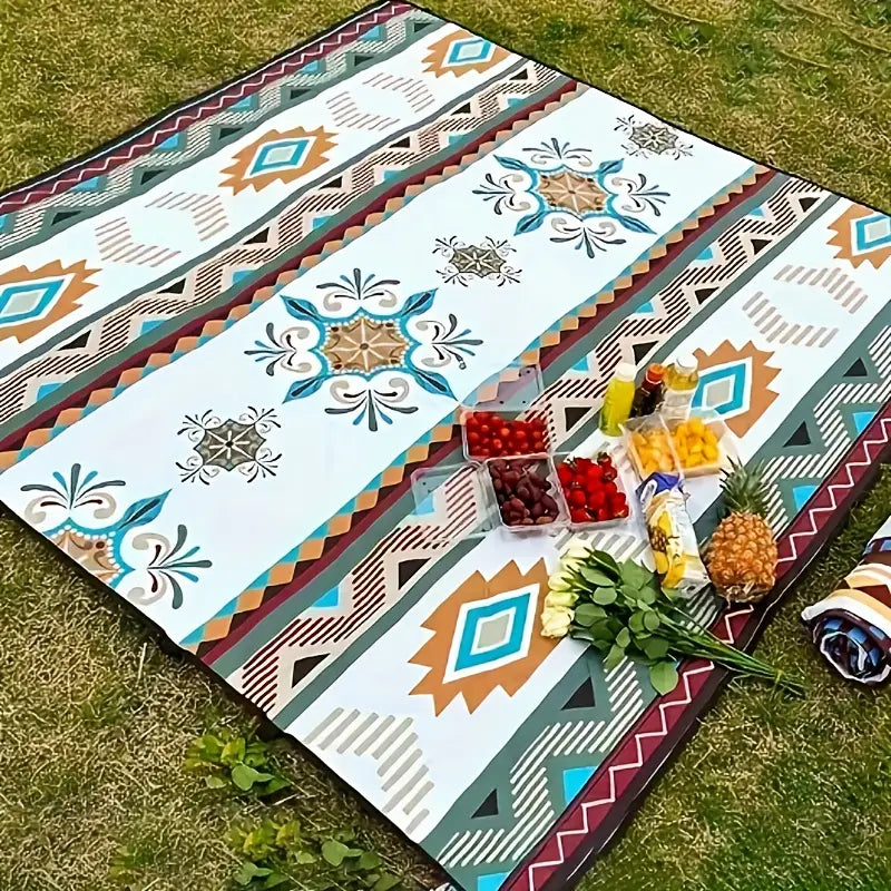 Portable Picnic Blanket – Lightweight Foldable Outdoor Beach & Camping Mat