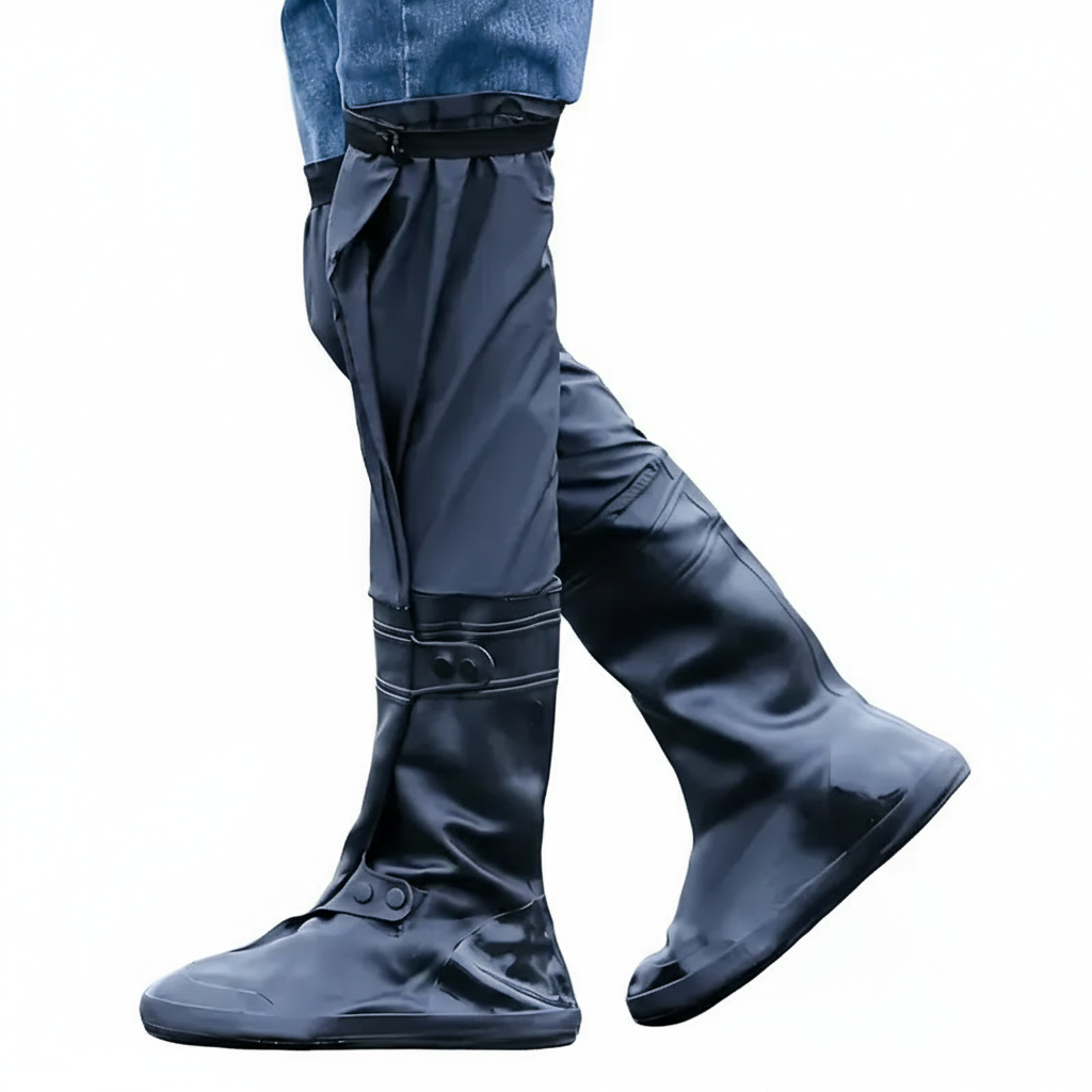 Durable Waterproof Boot Covers – Non-Slip for Hiking & Fishing
