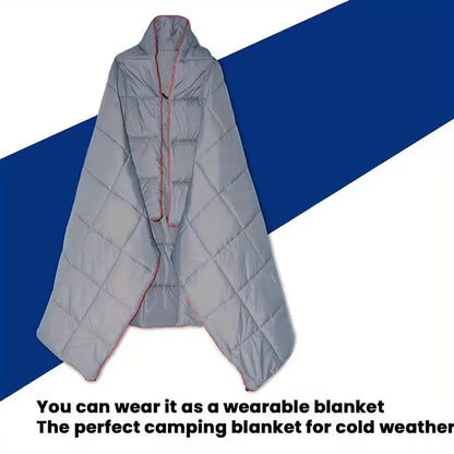 Lightweight Puffy Camping Blanket – Warm, Packable Outdoor Blanket for Travel, Beach & Festivals - Echo Leaf