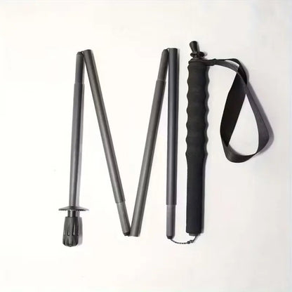 2 - Pack Carbon Fiber Trekking Poles - Lightweight & Adjustable for Hiking - Echo Leaf