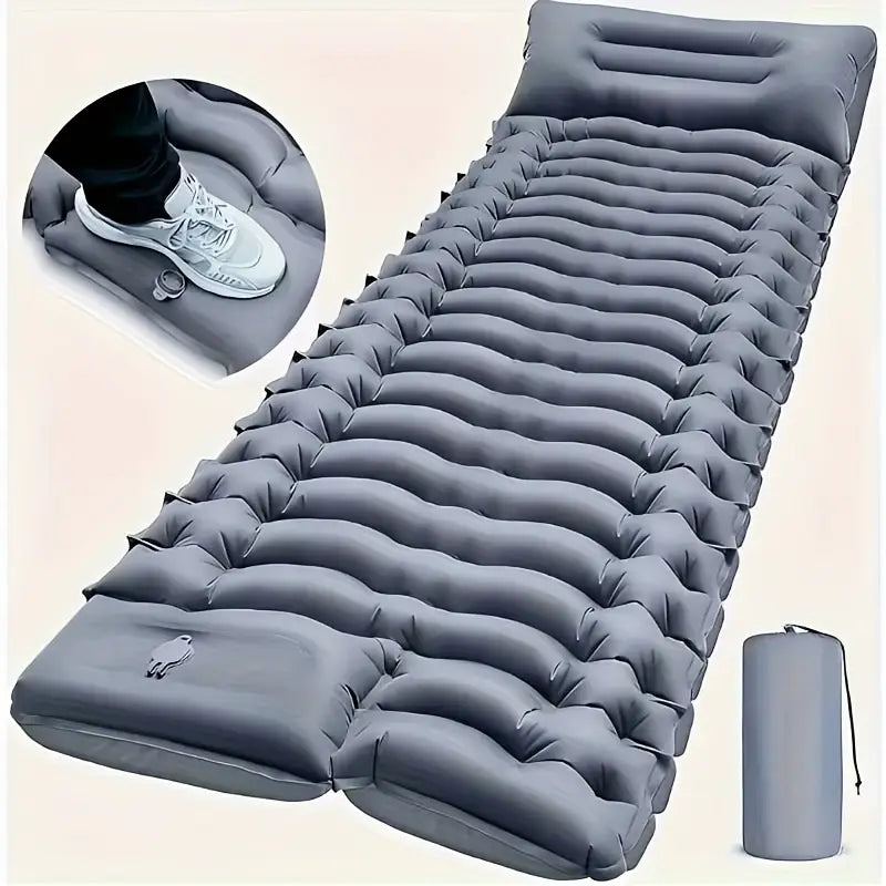 Self-Inflating Camping Pad – Ultralight, Compact Travel Mattress