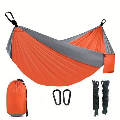 Double & Single Outdoor Hammock with Straps