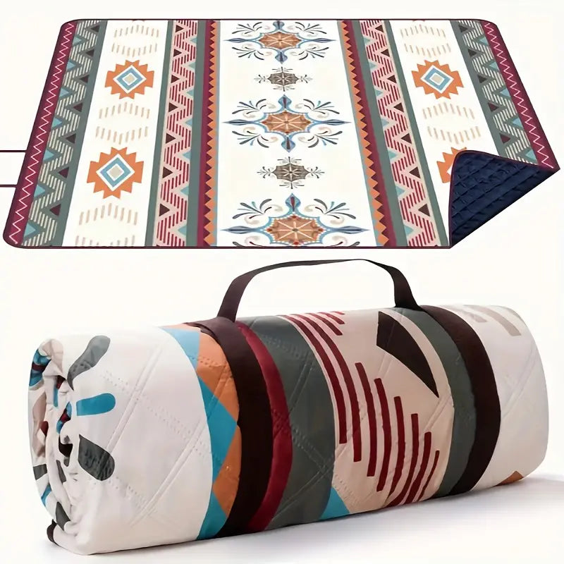 Portable Picnic Blanket – Lightweight Foldable Outdoor Beach & Camping Mat