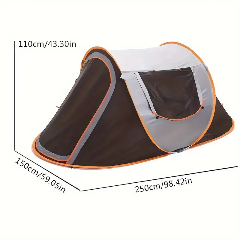 Family Pop-Up Camping Tent – Easy Setup, Portable Outdoor Shelter