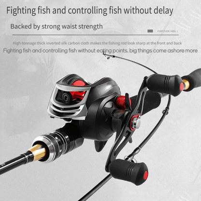 Straight Handle Sea Rod – Carbon Casting