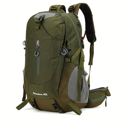40L Lightweight Hiking Backpack – Durable Unisex Travel Bag with Multiple Pockets - Echo Leaf
