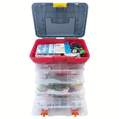 346pcs Fishing Lure Kit – Crankbaits, Spinners, Jigs & Soft Baits