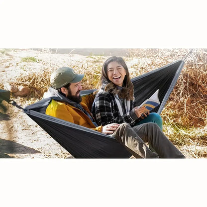 Double & Single Outdoor Hammock with Straps