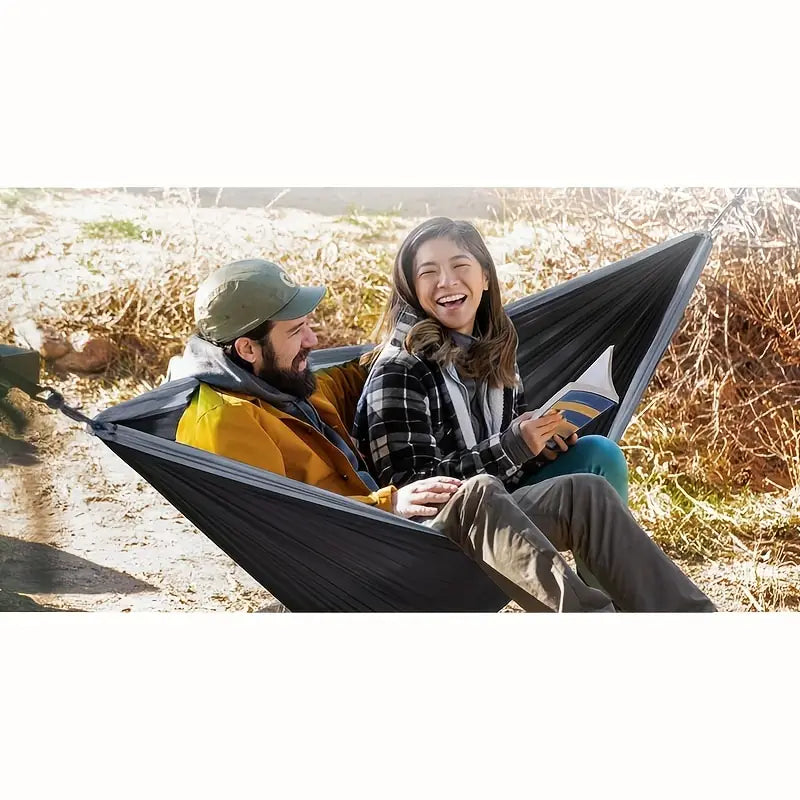 Double & Single Outdoor Hammock with Straps