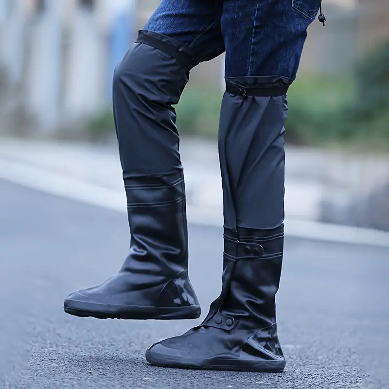 Durable Waterproof Boot Covers – Non-Slip for Hiking & Fishing