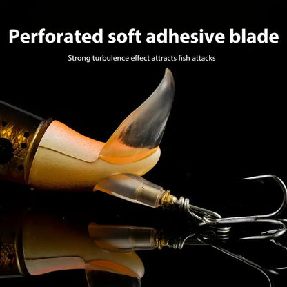 5/10pcs Artificial Fishing Lures with Hooks – Realistic Outdoor Fishing Accessories - Echo Leaf