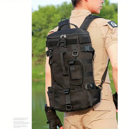 Waterproof Fishing Backpack with Rod Holder & Gear Storage