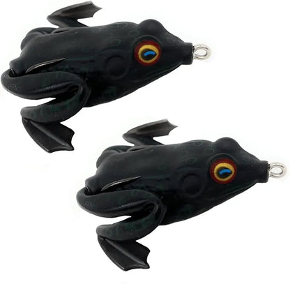 Reaction Tackle Weedless Hollow Body Frogs – 2.25