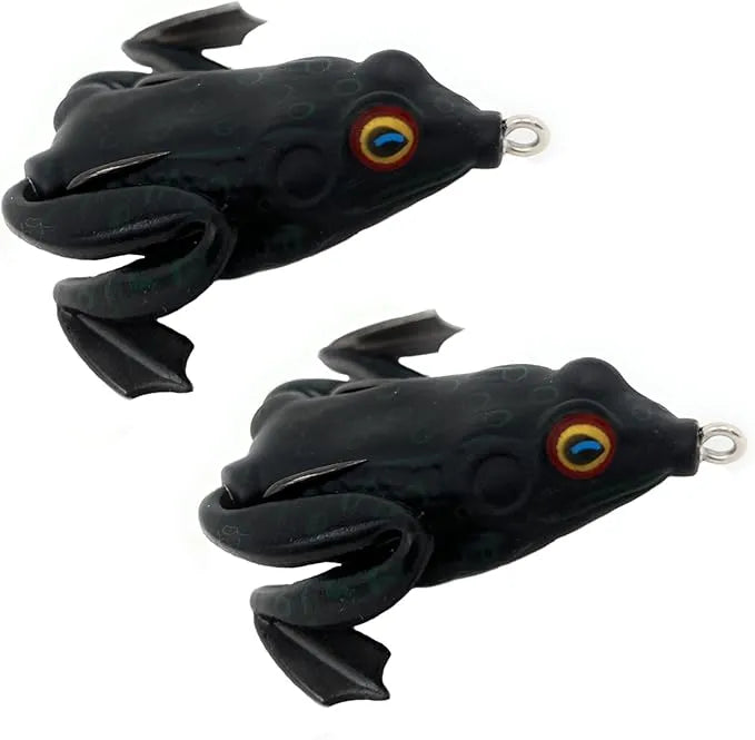Reaction Tackle Weedless Hollow Body Frogs – 2.25