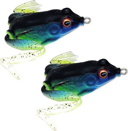 Reaction Tackle Weedless Hollow Body Frogs – 2.25
