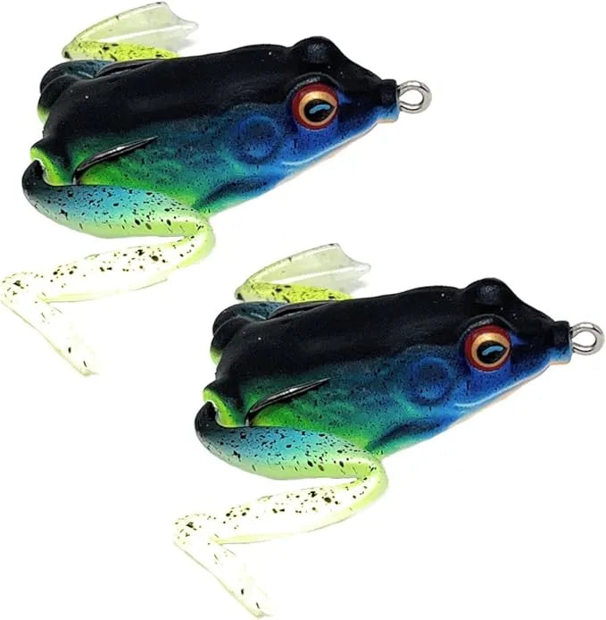 Reaction Tackle Weedless Hollow Body Frogs – 2.25