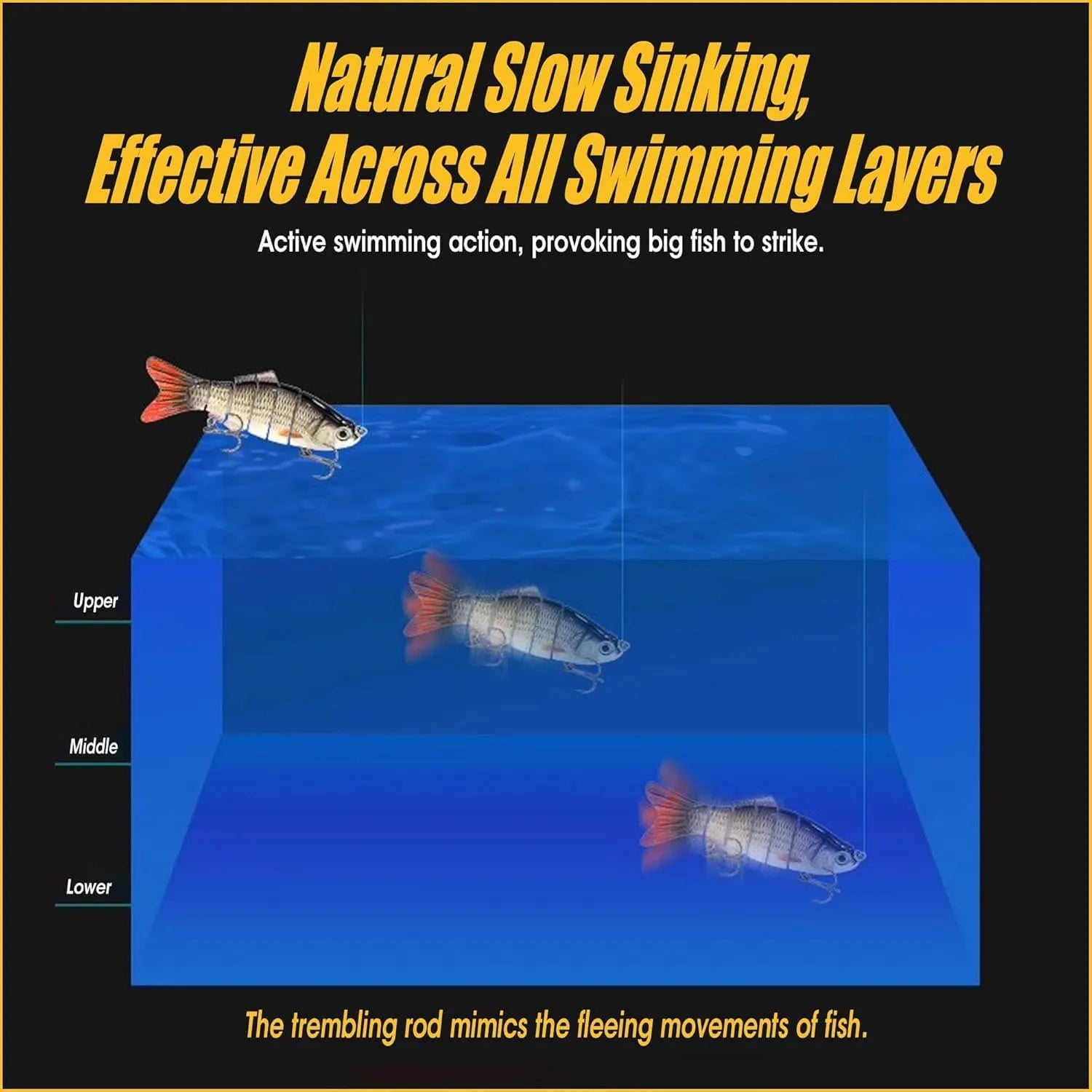 Bionic Swimming Lure - Suitable for all kinds of fishing waters