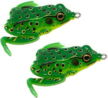 Reaction Tackle Weedless Hollow Body Frogs – 2.25